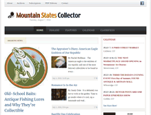 Tablet Screenshot of mountainstatescollector.com